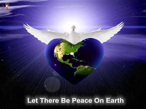 Words Of My Soul For My Swami Let There Be Peace On Earth