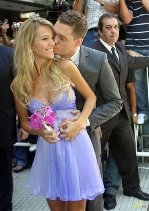 Love Her Dress And The Color Of It Luisana Lopilato Celebrity Wedding Photos Michael Buble