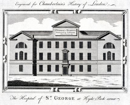 Check spelling or type a new query. St George's Hospital, Hyde Park Corner, London, c 1837. by ...