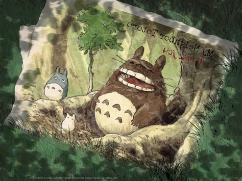My Neighbor Totoro Totoro Studio Ghibli Wallpapers Hd Desktop And