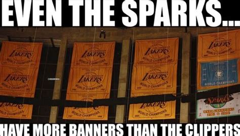 1280 x 720 jpeg 136 кб. Even the Sparks have more championships than the Clippers (With images) | Nba memes