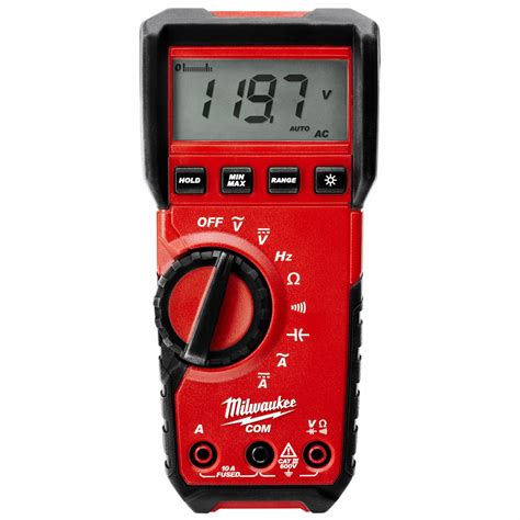 MILWAUKEE, CAT III 600V, TRMS, Digital Multimeter - 6JHY3|2216-20