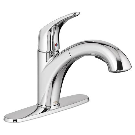 We have compared a variety of pull down & pull out commercial faucets. American Standard Colony Pro Single-Handle Pull-Out ...