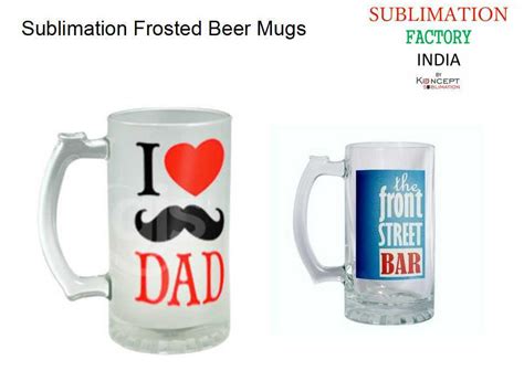 Sublimation Frosted Beer Mugs At Rs 150 Piece Ghaziabad Id 20480563562