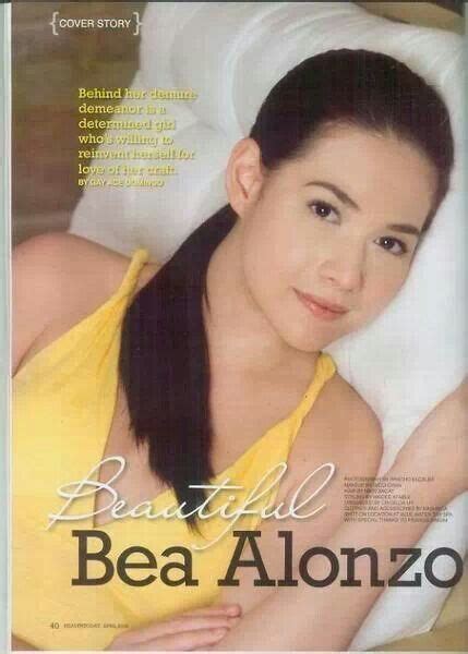 Bea Alonzo Filipina Actress Bea Alonzo Story Cover