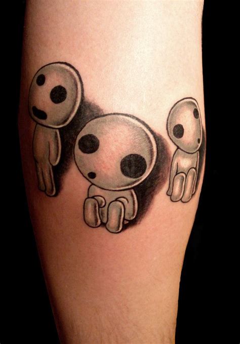 Kodama By Tamartosauce On Deviantart Disney Tattoos Ghibli Tattoo