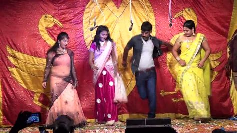Latest Super Telugu Drama Video Song Hot With Exposing Recording Dance