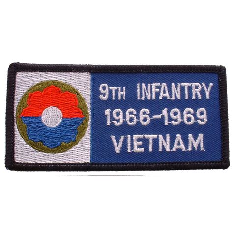 Us Army 9th Infantry Division 1966 1969 Vietnam Patch