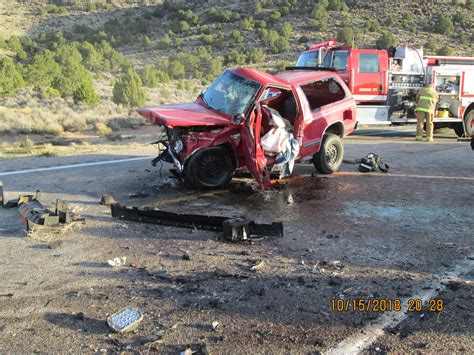 24 Year Old Killed In Head On Crash On Southern Utah Highway Utah