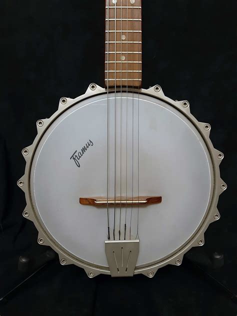 Framus Banjo Standard 1960s Brown And Natural Reforged Guitars
