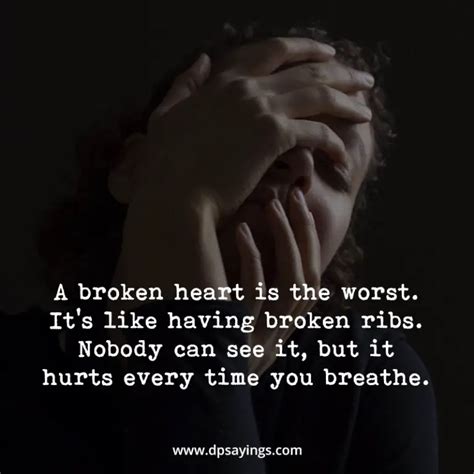 85 Emotional Broken Heart Quotes And Heartbroken Sayings DP Sayings