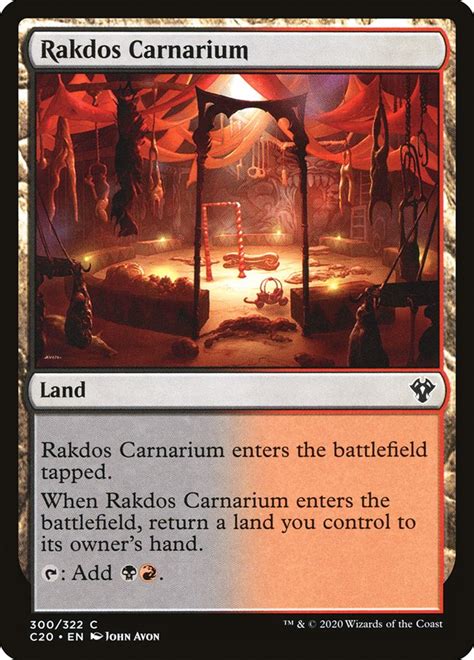 Rakdos Carnarium C20 300 Magic The Gathering Card