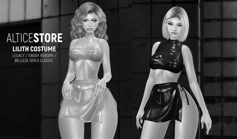 Second Life Marketplace Demo [altice] Lilith Latex Costume Deluxe Pack