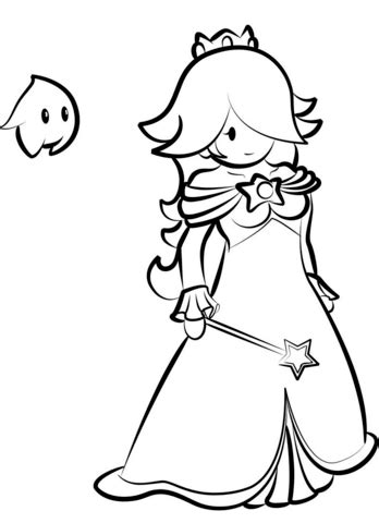 You might also be interested in coloring pages from rosalina category. Rosalina with Luma coloring page | Free Printable Coloring ...