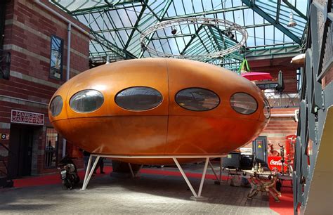 a ufo shaped futuro house by matti suuronen lands on the market for €130 000