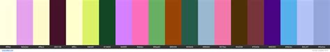 Hgfgh Colors Palette Ffffe0 E5a3ed Fffacd Colorswall