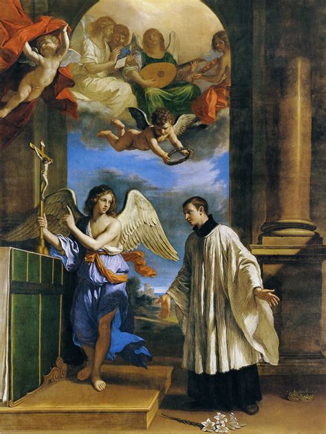 Guercino The Vocation Of Saint Aloysius Luigi Gonzaga