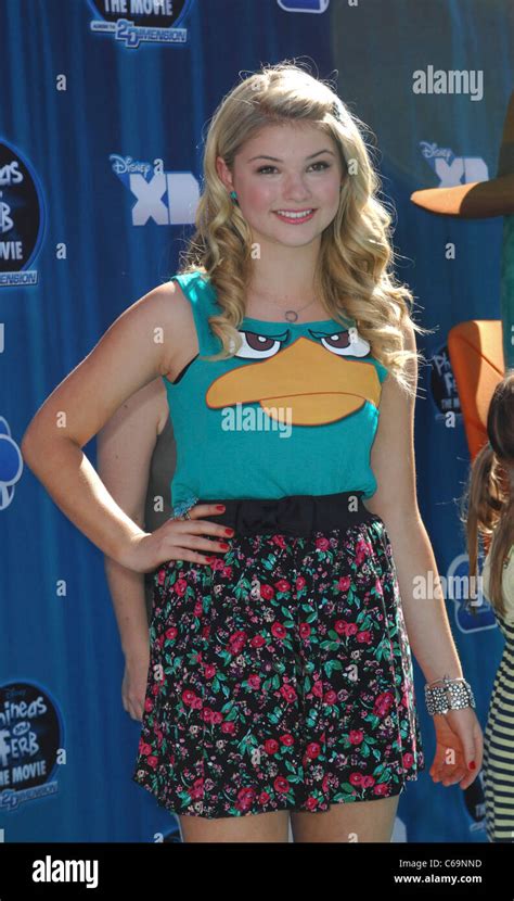 Stefanie Scott At Arrivals For Phineas And Ferb Across The 2nd