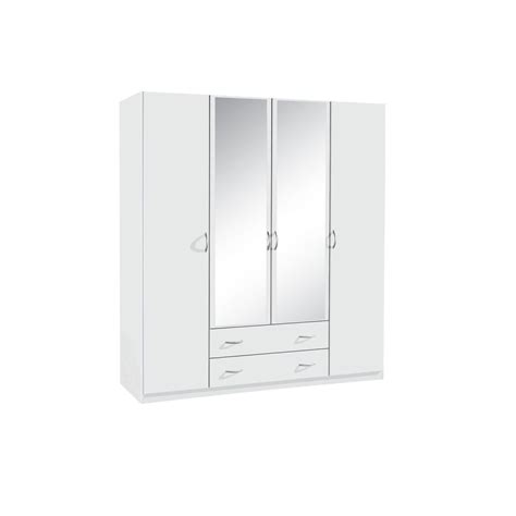 55.00) 💜 mit vier fächern bietet das regal stauraum und platz für schöne deko und ist ein echter hingucker an einer leeren wand. Kleiderschrank Case Alpinweiß Nachbildung ca. 181 x 197 x ...