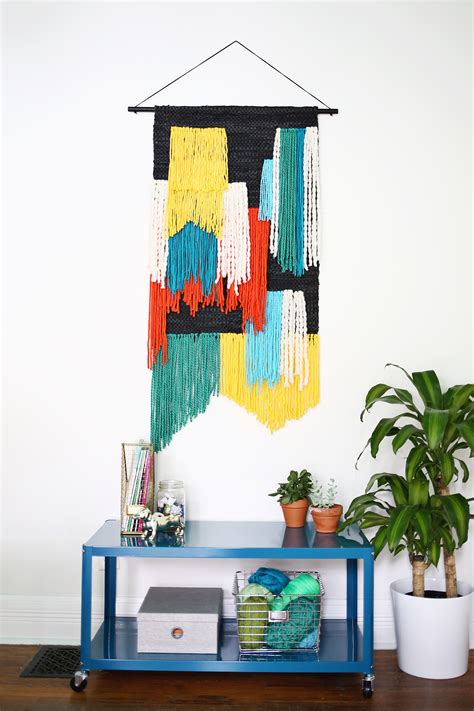Not just for picture frames, these wall hangers are also great for creating a gallery wall, hanging college dorm decor, wooden letters, nursery decor, acoustic foam boards, and more. (Fast + Easy!) Large Tapestry Wall Hanging - A Beautiful Mess