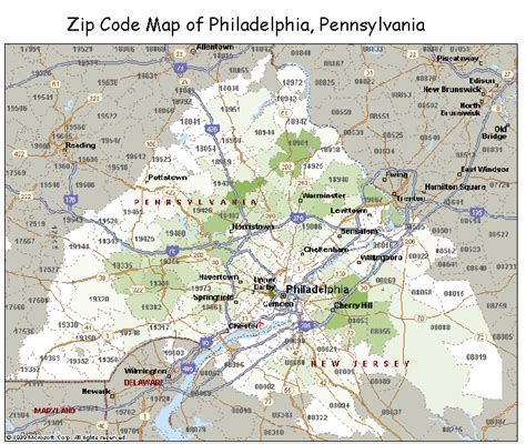 Philadelphia Zip Code Map Pdf Xyz De Code