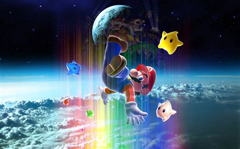 Super Mario Galaxy Full Hd Wallpaper And Background Image 1920x1200