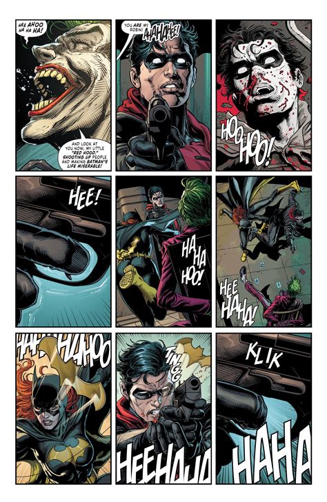 Batman Three Jokers Issue Red Hood Three Jokers Joker Comic