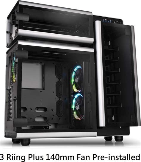 Thermaltake Level 20 Tempered Glass E Atx Vertical Gpu Trio Chamber