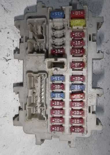 Fuse Box Diagram Nissan Pathfinder And Relay With Assignment And Location