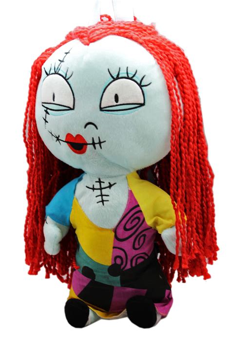The Nightmare Before Christmas Sally Kids Plush Toy Wzippered Pocket