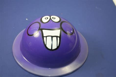 Discovery Toys Flip Flop Emotion Faces Replacement Purple Bowl Bean Bag