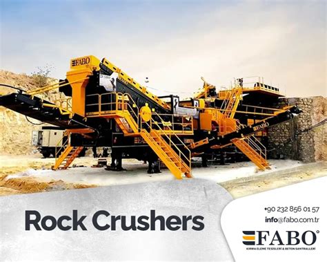 Rock Crushers Rock Crushing Machines