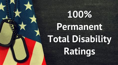 100 Permanent Total Disability Ratings