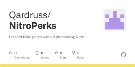 Github Qardrussnitroperks Discord Nitro Perks Without Purchasing Nitro