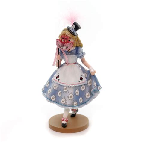 Jim Shore Alice In Wonderland Masquerade Polyresin 65th Anniversary