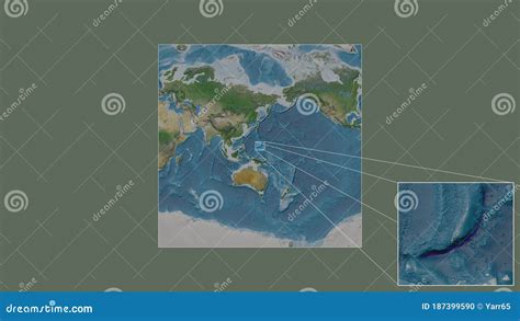 Guam Satellite Area Extracted Stock Illustration Illustration Of