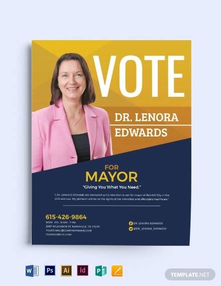 Free 23 Elegant Political Flyer Templates In Psd Ai Ms Word
