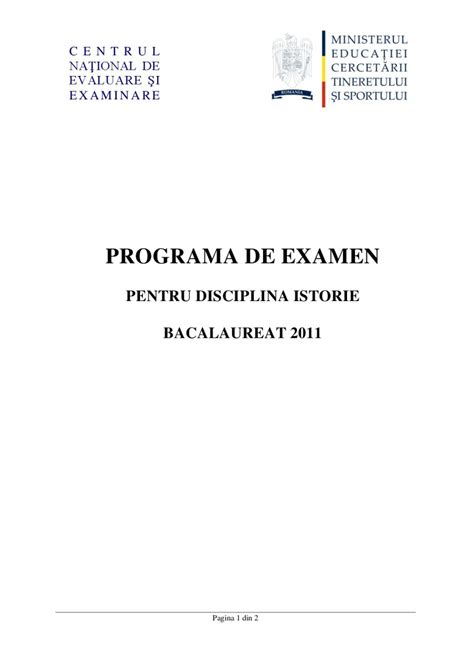 Cette année, les épreuves écrites du baccalauréat général et technologique débutent le lundi 18 en. Programa BAC 2018 Istorie - Materiale de Istorie