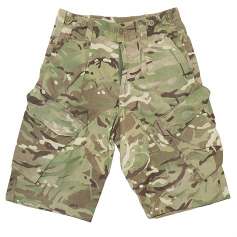 Genuine British Army Surplus Mtp Camouflage Shorts Surplus And Lost