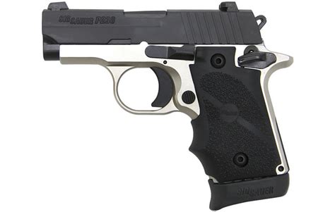 Sig Sauer P238 Nbs15 Two Tone Platinum 380 Acp Special Edition With