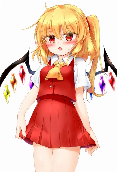 Flandre Scarlet Touhou Drawn By Marukyuuameya Danbooru