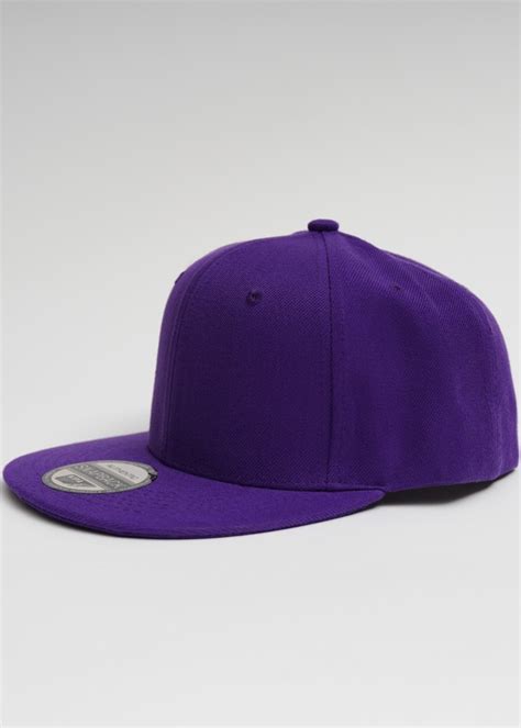 Purple Snapback Blank Brands Wear