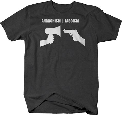 Anarchism Anarchy Fascism Fascist Tshirt T Shirts Tank Tops