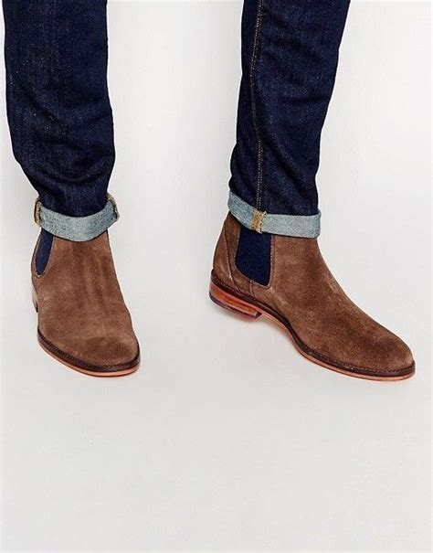 From tan to dark, browse through our selection of brown chelsea boots. Discover Fashion Online | Chelsea boots, Brown suede ...