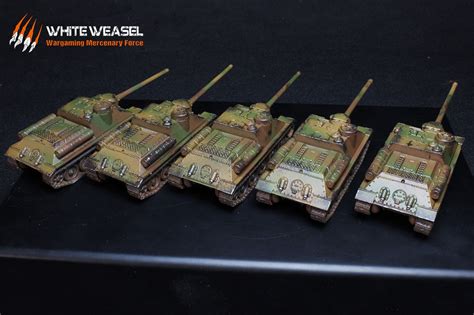 Flames Of War T 34 Russian Tanks White Weasel Studio