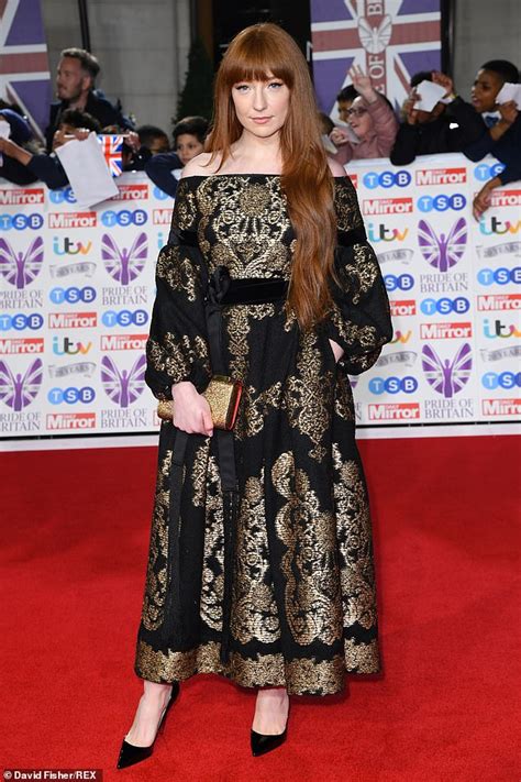 Pride Of Britain Awards Nicola Roberts Looks Elegant In A Black And