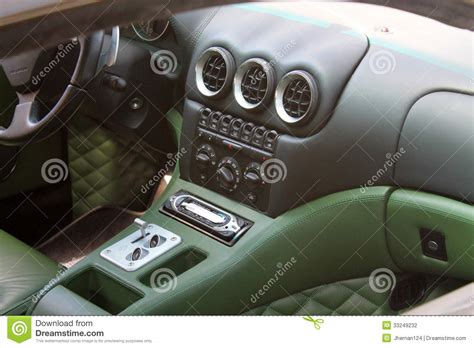 Modern Ferrari Sports Car Interior Editorial Photography Image Of