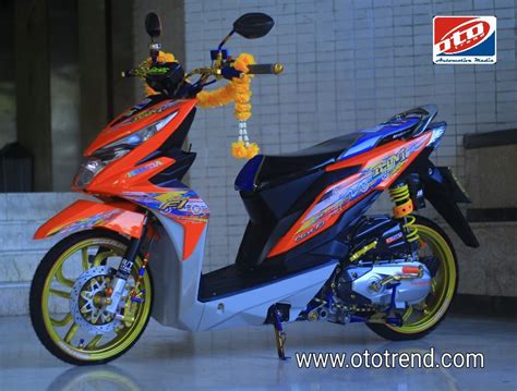 Bisa juga dengan merubah profil ban menjadi modif suspensi beat street. Honda Beat Street Modif Simple - Modifikasi Motor Beat ...
