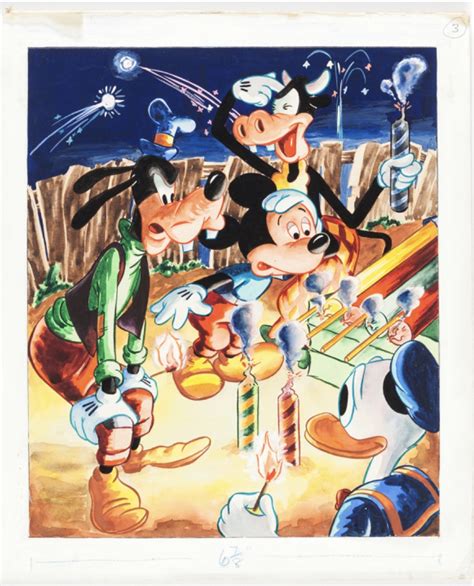 Disney British Mickey Mouse Annual Illustration Walt Disneydean