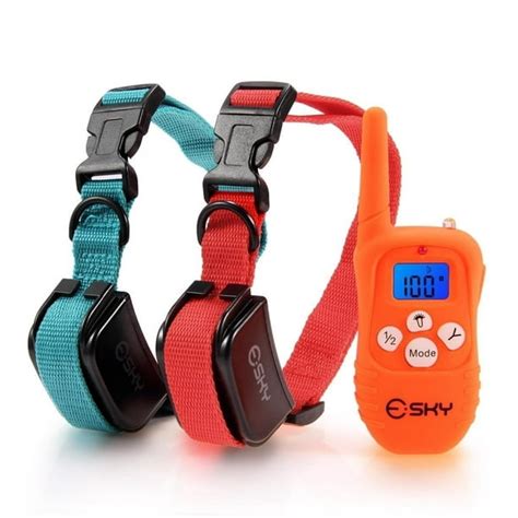 Esky Dog Training Collar Rechargeable Remote Pet Shock Collar
